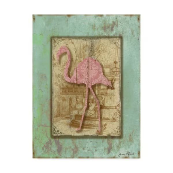 Jean Plout 'Bird Silhouette' Canvas Art, 24x32, Trademark Fine Art, Mfr#: ALI30057-C2432GG